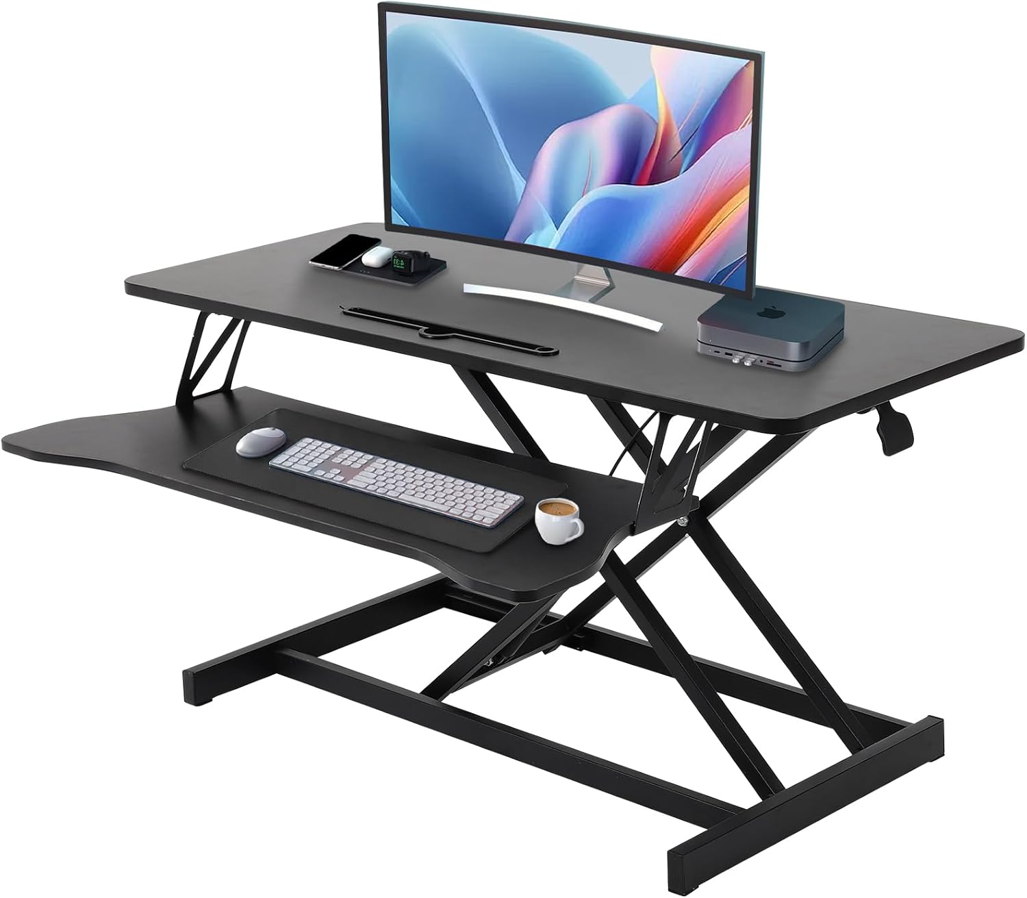 Sit Stand up Computer Home Office Desk – Edumonso Furniture